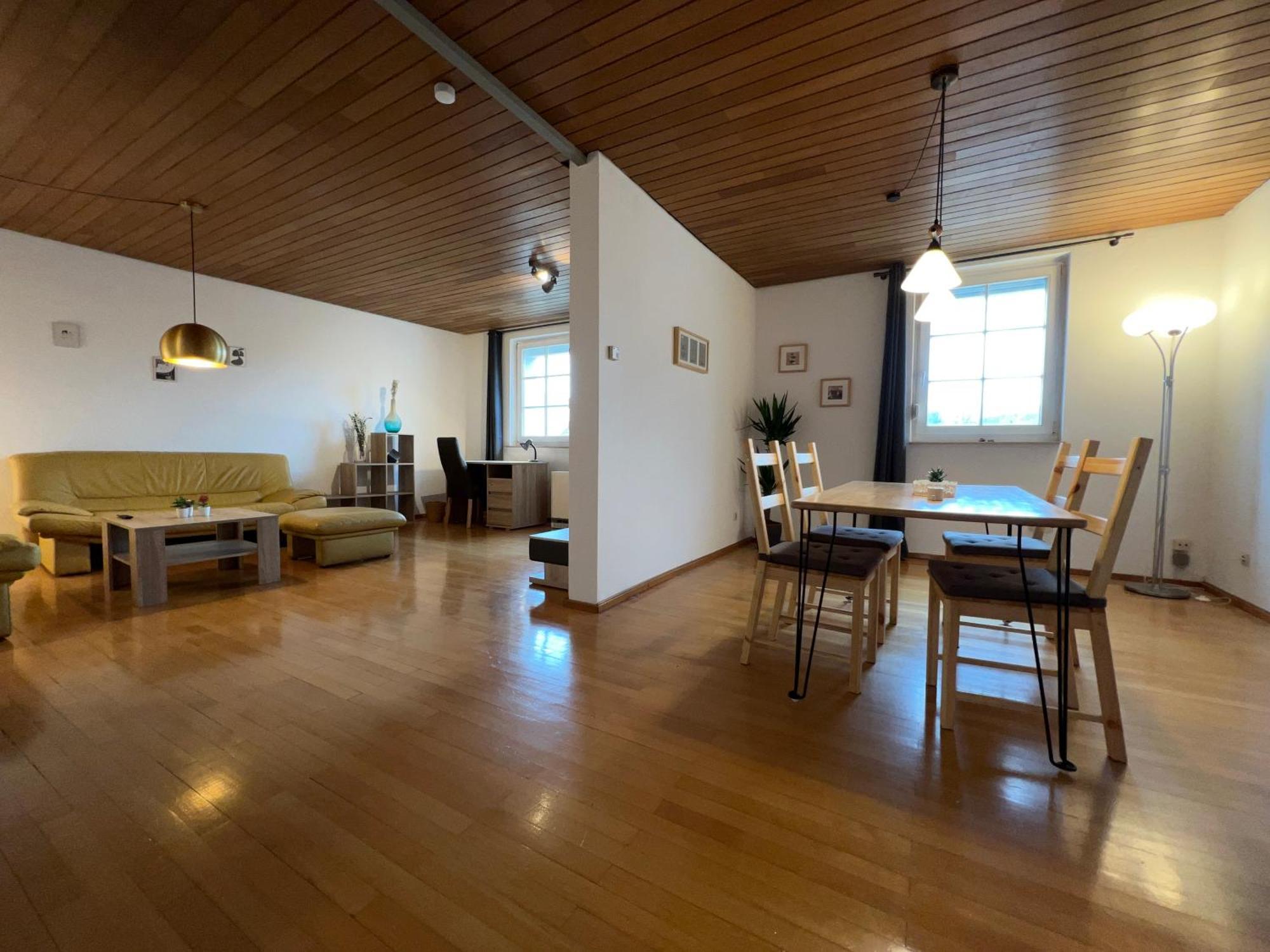 Uebernachten In Grosser Maisonette-Wohnung By Rabe Карлсруэ Экстерьер фото