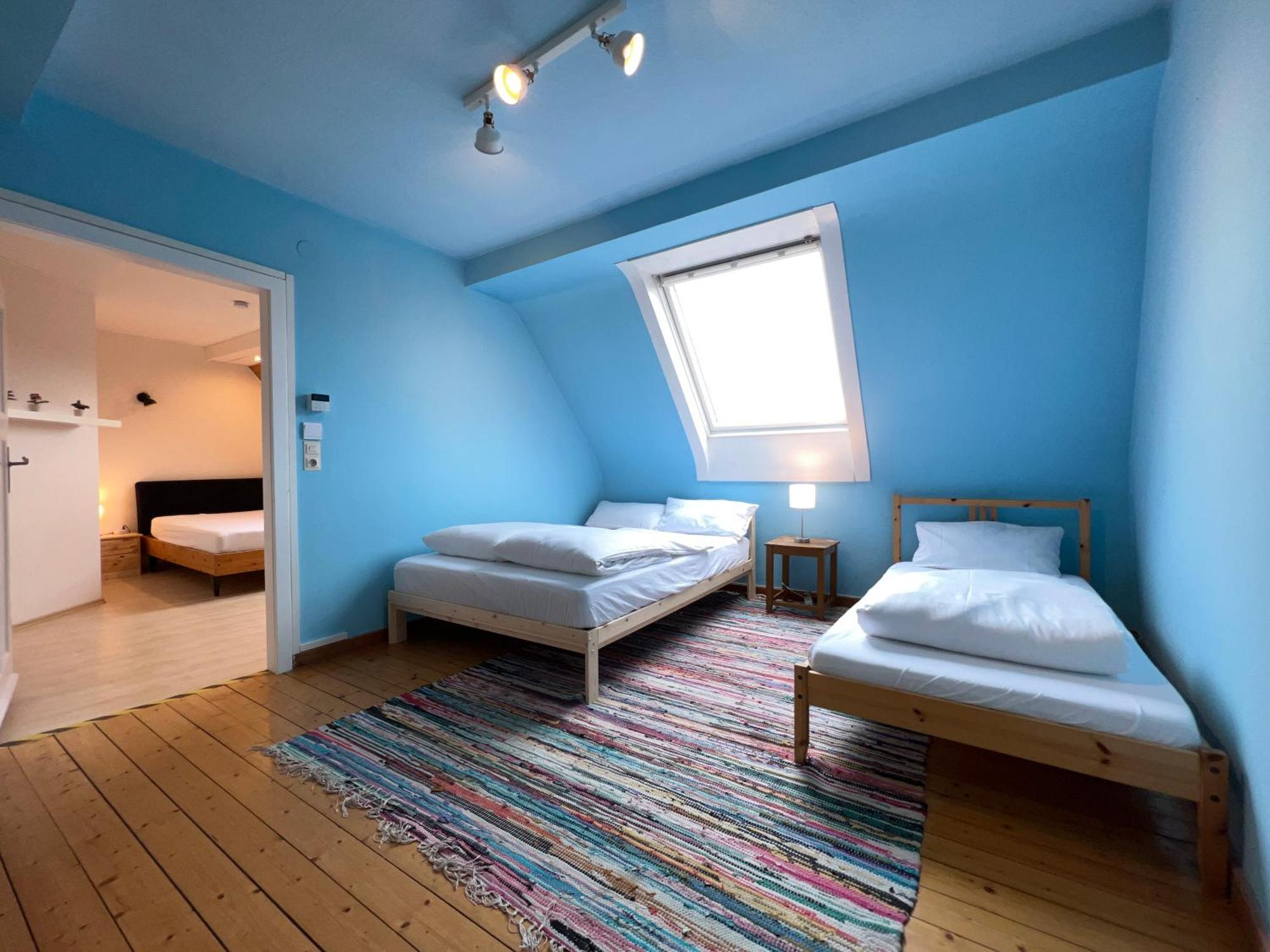 Uebernachten In Grosser Maisonette-Wohnung By Rabe Карлсруэ Экстерьер фото